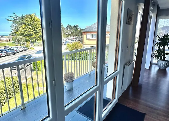 Luxe & Vue A Riva Bella, Luxury & Sea View Apartament Ouistreham